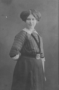 En ung Anna Laurentia Ahlberg